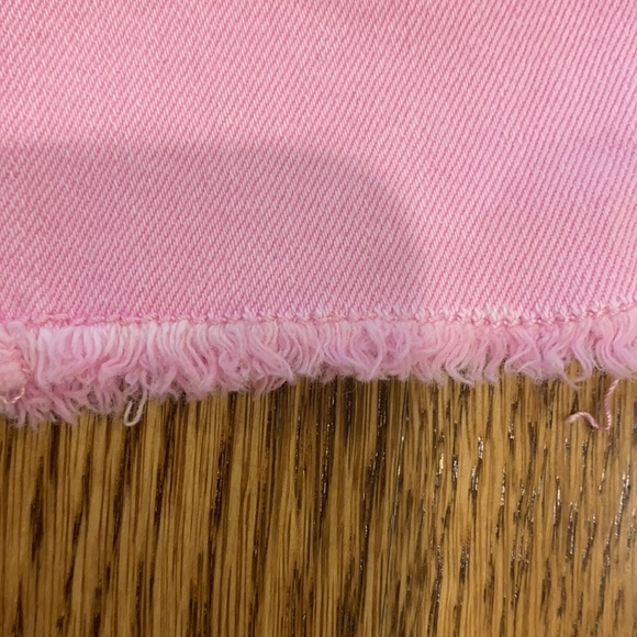 2 pairs abercrombie kids white and pink jeans - Picture 9 of 11